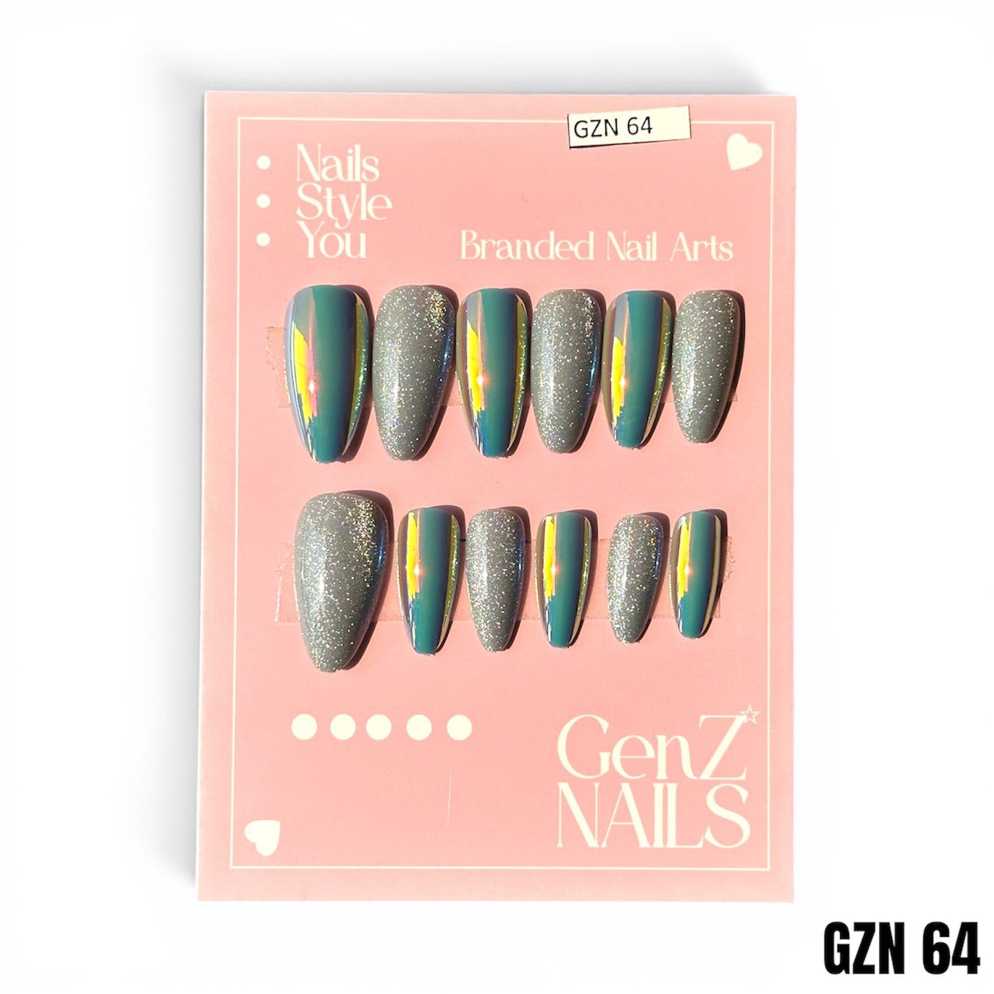 Silver Shore - Nails Pack of 12 - GZN 64