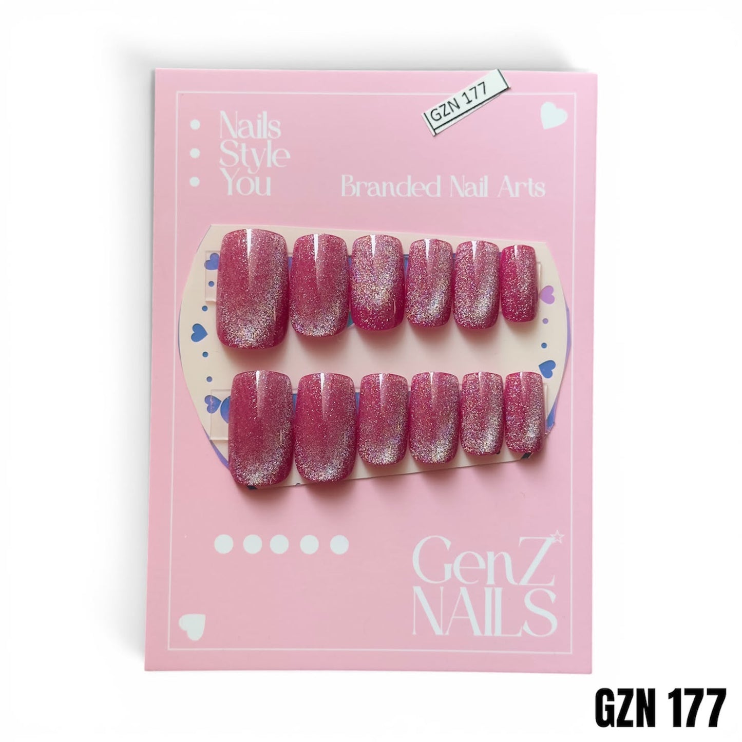 Orchid Velvet - Nails Pack of 12 - GZN 177
