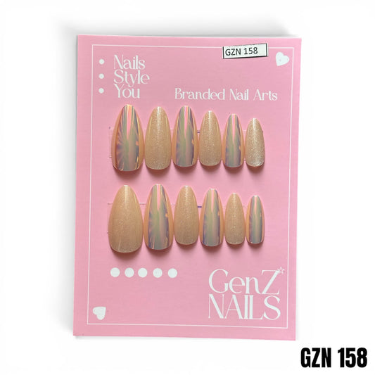 Pearl Aurora - Nails Pack of 12 - GZN 158
