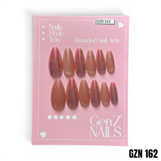 Champagne Glow - Nails Pack of 12 - GZN 162
