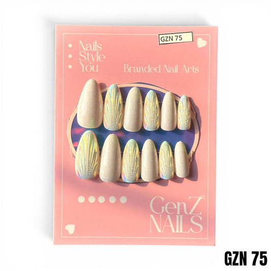 Pearl Frost Aurora - Nails Pack of 12 - GZN 75