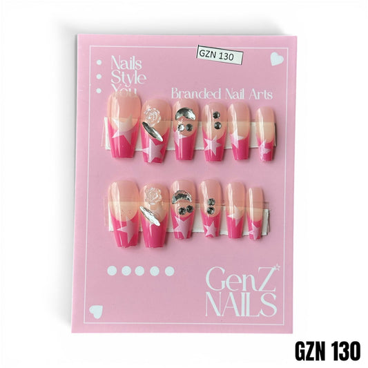 Neon Star Empress - Nails Pack of 12 - GZN 130