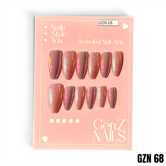 Blush Beam - Nails Pack of 12 - GZN 68