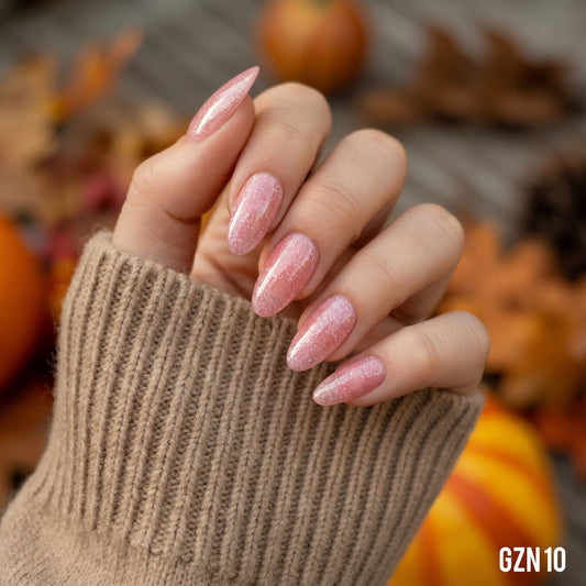 Warm Blush Nails Pack of 12 – GZN 10