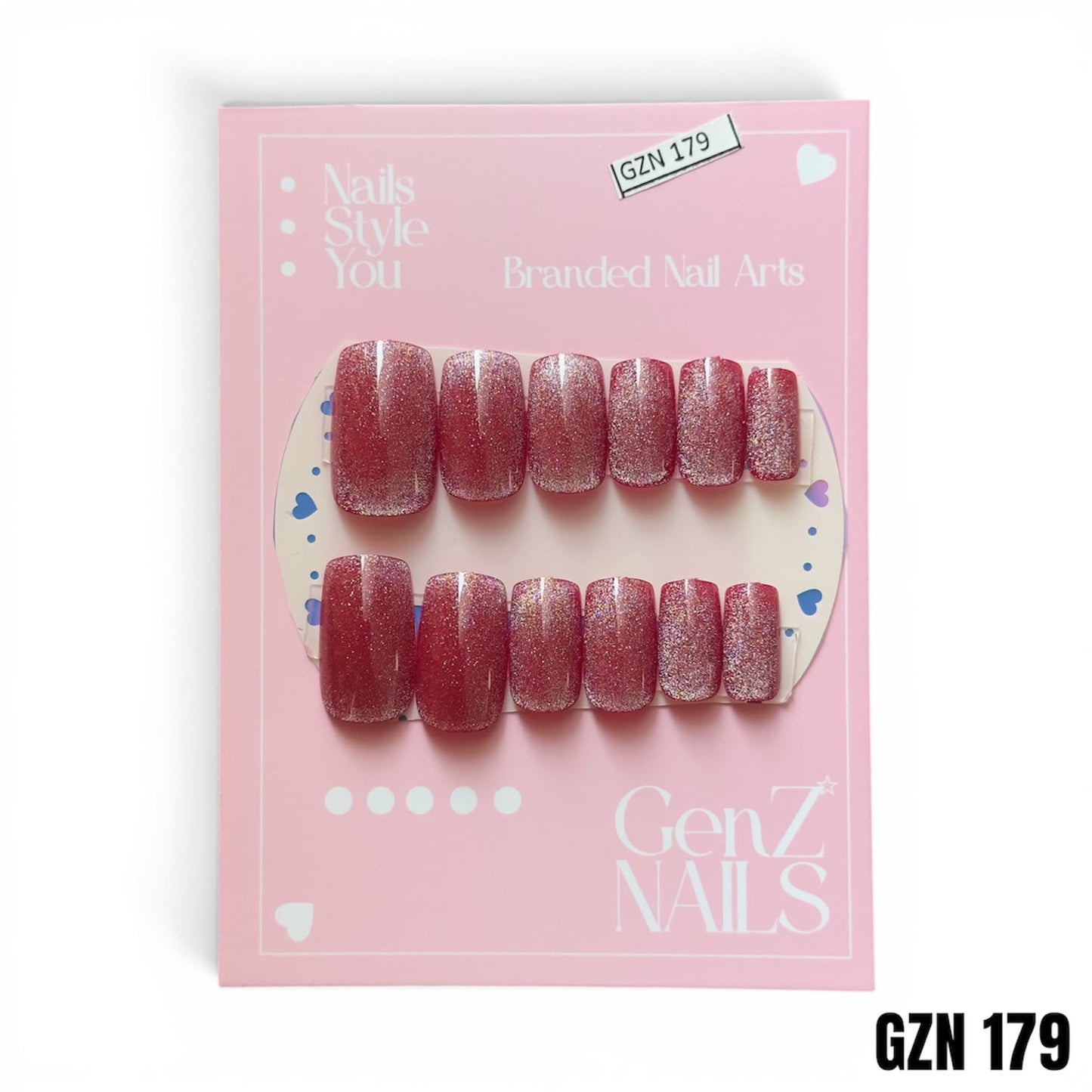Mulberry Velvet - Nails Pack of 12 - GZN 179